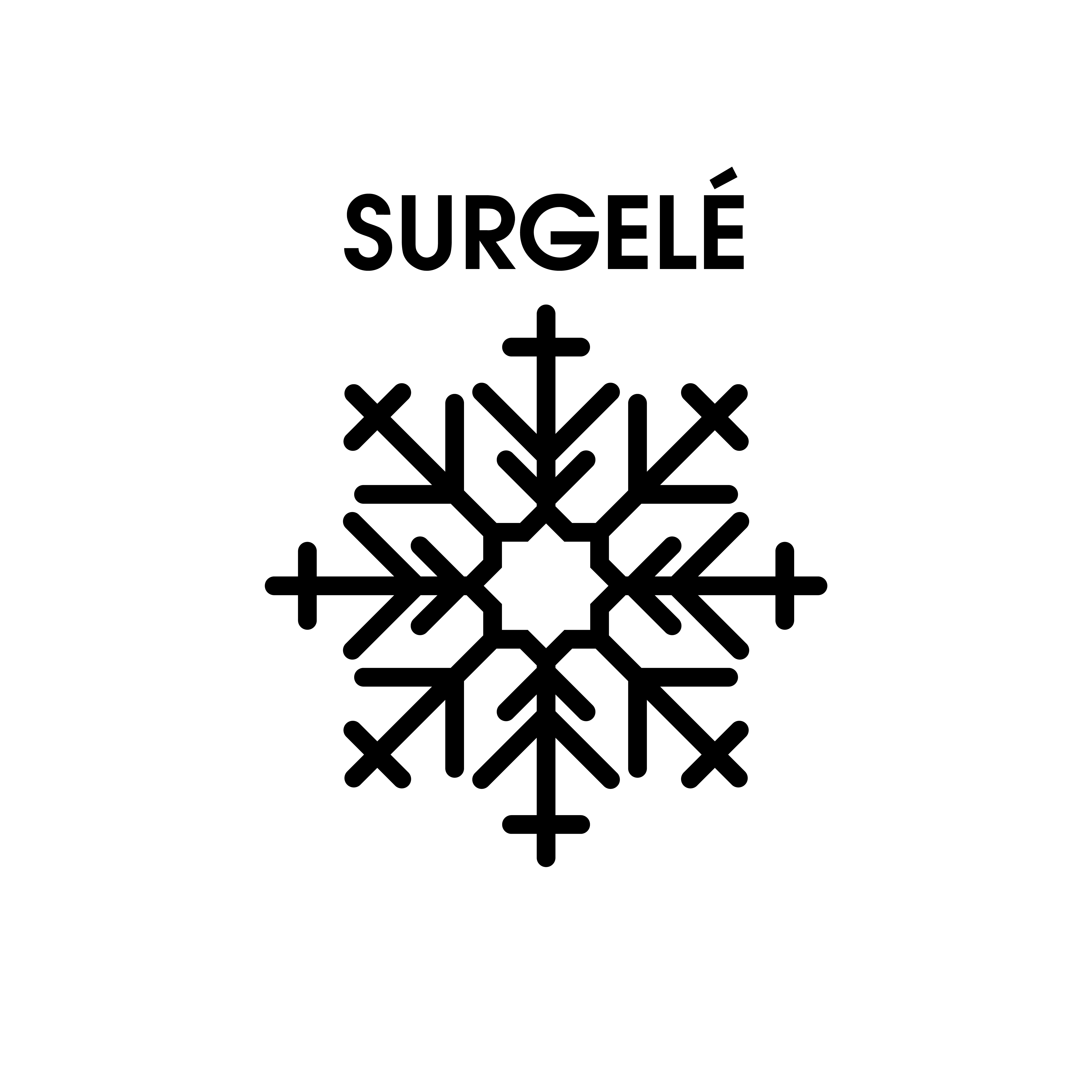 Logo surgelé